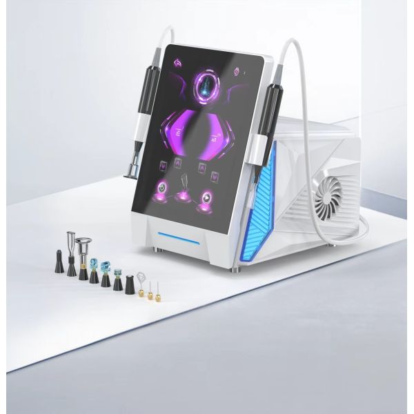 Portable 2 Handles Cold Plasma Machine For Hair Anti Loss Skin Rejuvenation