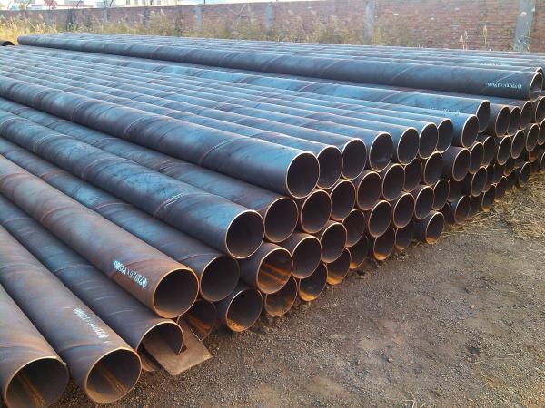 600mm SAW Carbon Steel Pipes GB/T9711 Astm Spiral Welded Steel Pipe
