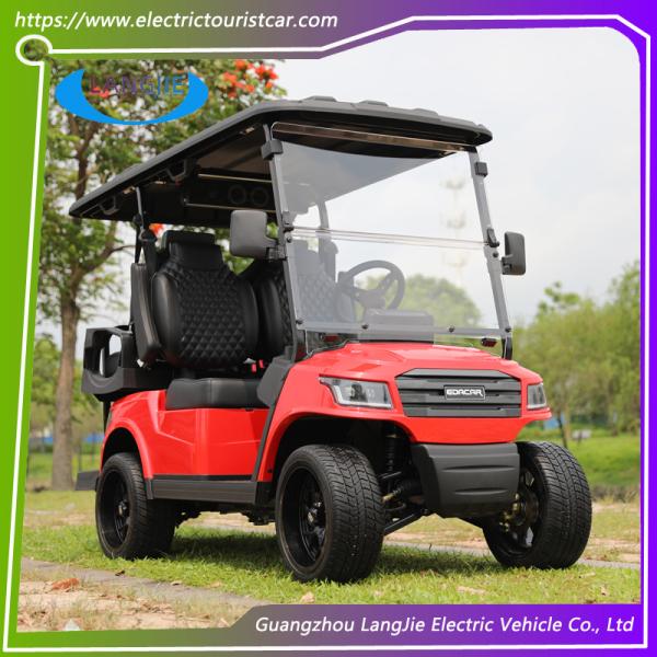 4 Seaters Mini Electric Golf Cart 5KW AC Motor Club Cart Battery-operated Golf Buggy