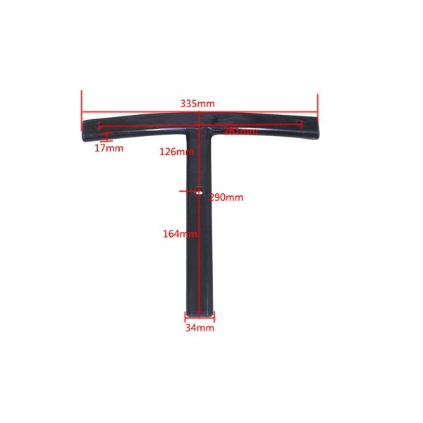 Black Ergonomic Home Office Chair Accessory Iron Metal Frame Plastic Construction