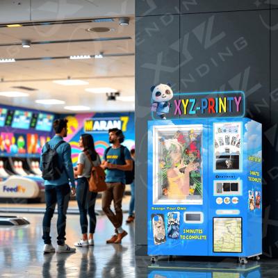 Guangzhou Customised Commercial Self Service Full Automatic UV Printing Mobile Phone Case Vending Machine