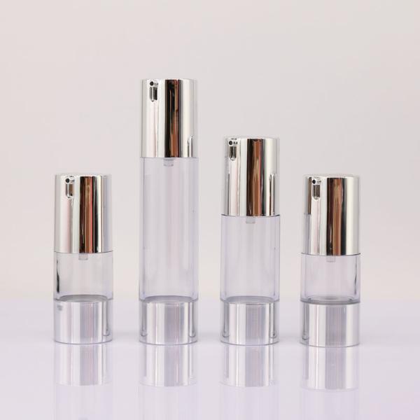 10ml - ясный пластиковый безвоздушный насос 30ml разливает топливо по бутылкам свободно распределяя для сыворотки