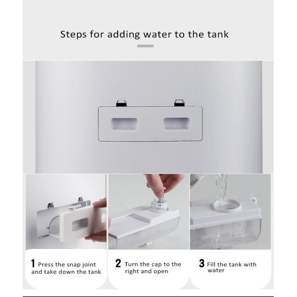 Домашний очиститель воздуха для увлажнения анионами Удаление дыма Ультрафиолетовый озон очиститель воздуха