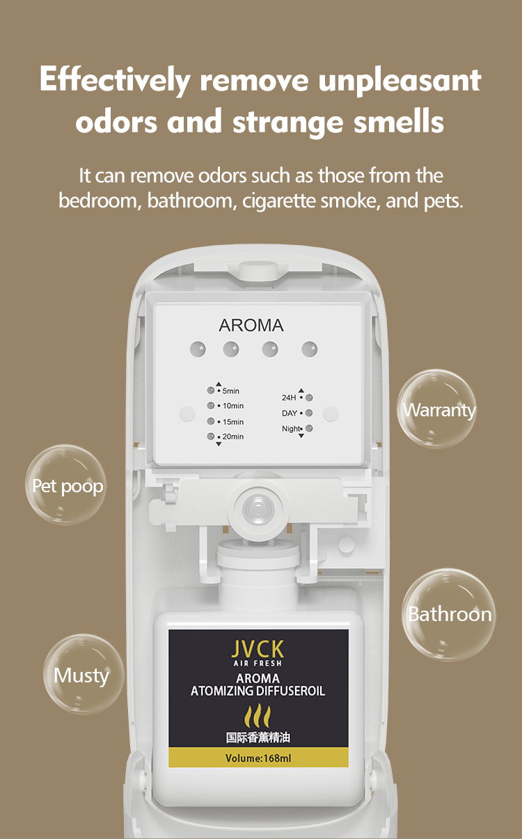 Automatic Wall-Mounted Ultrasonic Aroma Diffuser 200 Pcs MOQ