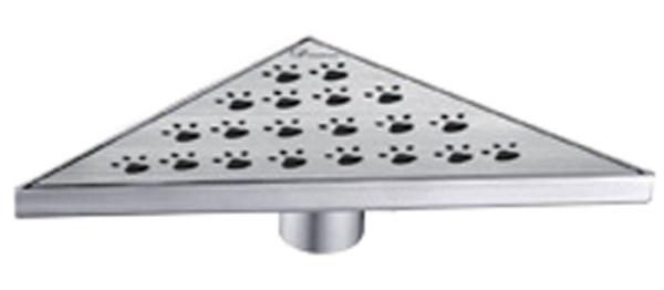 304 Stainless Steel Floor Drain Bathroom Accessories Nickel Strainer Style
