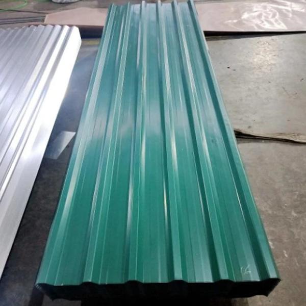 Red 4 X 8 PPGI Sheet TDC53D+Z Corrugated Galvanized Sheet Metal For Industrial Architecture