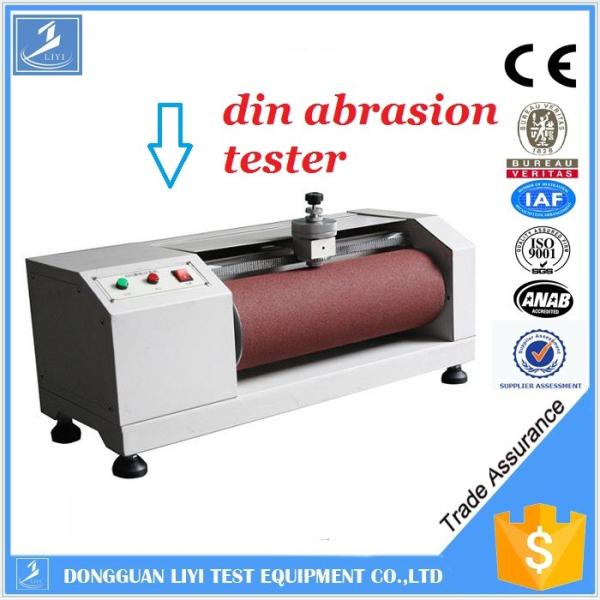 High Efficiency Rubber Testing Equipment for Flexible Materials DIN Abrasion Test