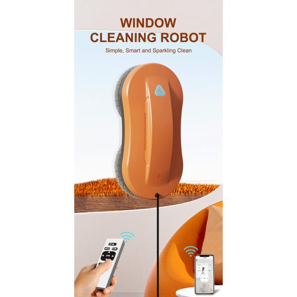 Electric Cordless Vacuum Cleaner Oem Manufacture Window Cleaning Robot Water Tank 50ml