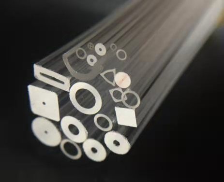 Отполированная трубка кварца Dia 200mm JGS2 JGS1 медицины