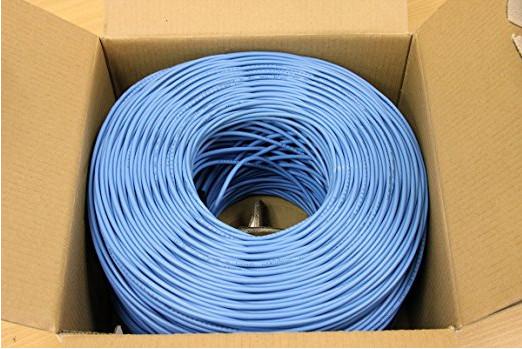 550 MHz UTP CAT6 UL CM Network Cable Solid Copper for Gigabit Ethernet