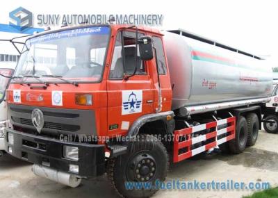 10 Wheel Chemical Tanker Truck 20000 Litres Carbon Steel 210 hp Dongfeng