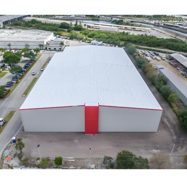 プレハブ金属建築物 鉄骨構造ワークショップ 工業工場建設用