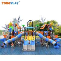 Parque acuático Juegos Equipo de parque de diversiones Parque acuático Piscinas de juegos de agua Combinación tobogán acuático para piscina tobogán de fibra de vidrio