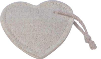 Heart Shaped Shower Loofah Pad Loofah Body Scrubber For Facial Cleaning