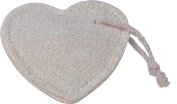 Heart Shaped Shower Loofah Pad Loofah Body Scrubber For Facial Cleaning