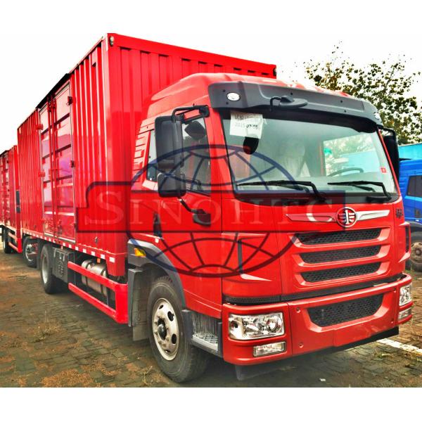 4 X 2 Cargo Transport Truck With High Sidewall 15 Tons Max Loading