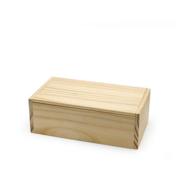Unfinished Pine Wood Jewelry Display Cases Personalised Jewellery Box With Locking