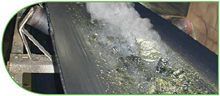 Теплостойкая резиновая конвейерная лента для индустрии цемента/химиката/металлургии