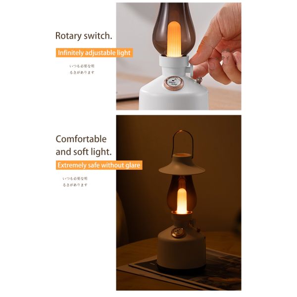 Plastic Ultrasonic Aroma Air Humidifier Household Use With Music Speaker Lamp