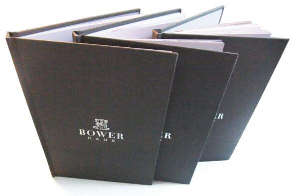 Services d'impression faits sur commande de bloc-notes de carnet de support de tissu de livre à couverture dure d'OEM en ligne