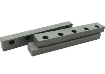 O carboneto de tungstênio cinzento da tira descasca o tamanho personalizado com força de dobra alta