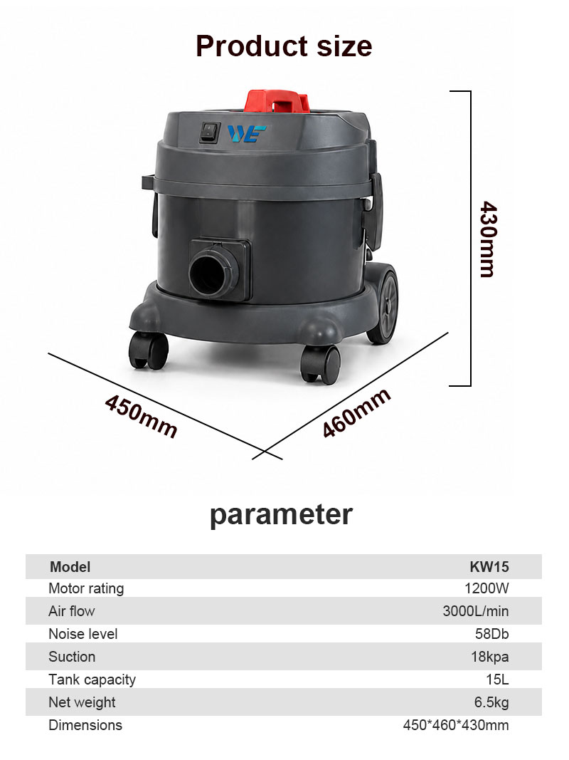 Convenient Commercial Vertical Vacuum Cleaner Special Silent Vacuum Cleaner for Hotel