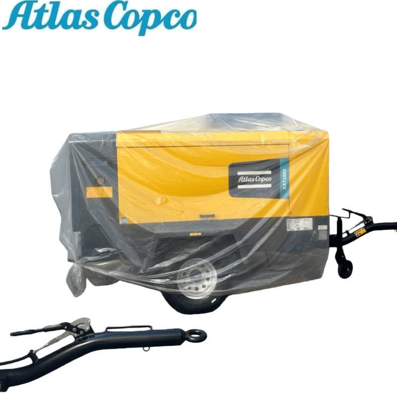 X-Air 1300-35 Mobile Rotary Screw Air Compressor High Pressure Portable For Industrial Construction