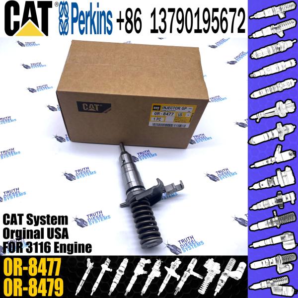 Diesel 3116 Engine Injector Assy 127-8211 1278211 common rail injector 0R-8477 for CAT Diesel Engine