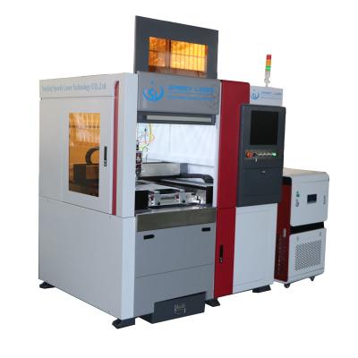 Laser pequeno da fibra do metal do cortador 1000W do laser da fibra das economias da energia que corta 2mm de aço inoxidável