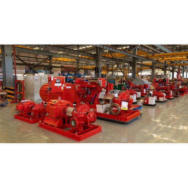 750GPM Diesel Engine Driven Fire Pump for Fire Fighting Application manufacturing facility fire protection