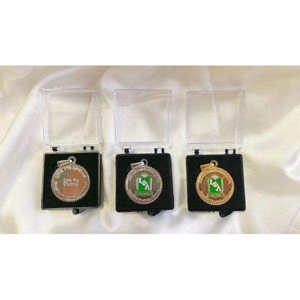 Custom Gold Plated Zinc Alloy Sports Medal with Soft Enamel for Awards and Souvenirs