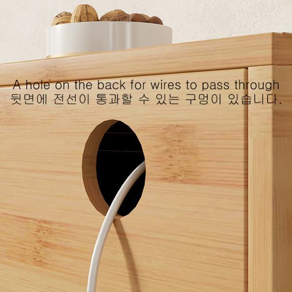 Design Living Room Modern TV Stand Furniture Hotel Cabinet with Doors, Storage Organizer Container