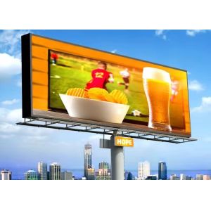 Novastar Control System LED Billboards with 120° / 60° View Angle and 860w/m2 Average Power Consumption in Need of Advertising