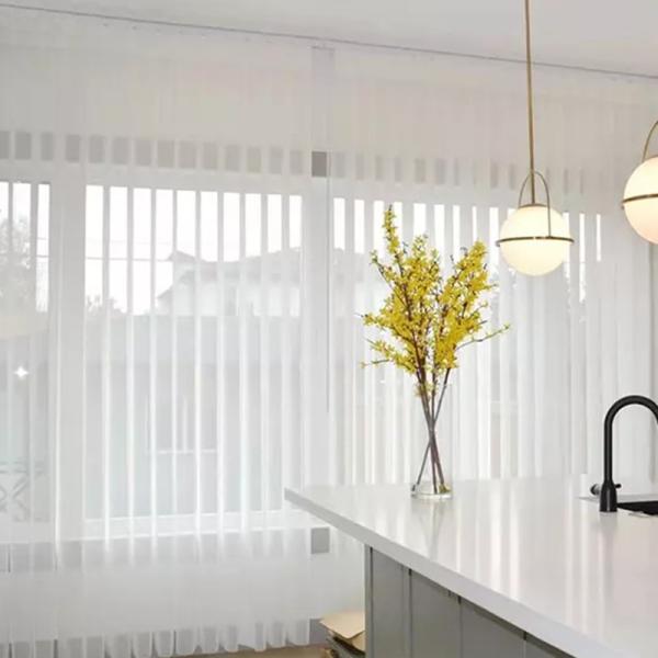 100% Polyester A High-tech Textile Sheer Designed For Comfort Of Dream Blind Fabric Similar Hannas Fabric