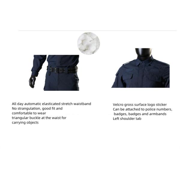 Stretch T400 Fabric Military Combat Uniform Polycotton Tear Resistant