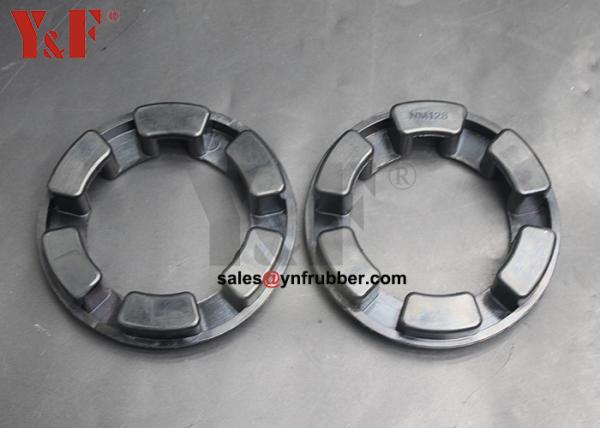 Cylindrical Rubber Coupling Pipe Connectors Flexible Heat Resistance
