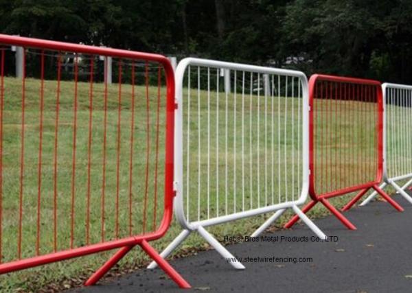 Crowd Control Temporary Backyard Fence For Safety Traffic Management