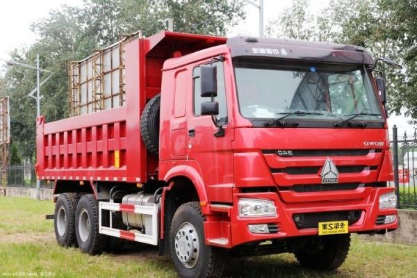 Heavy Truck Used 0 km HOWO-7 380hp 6X4 375hp 371hp Dump Truck with 2 Passenger Seats
