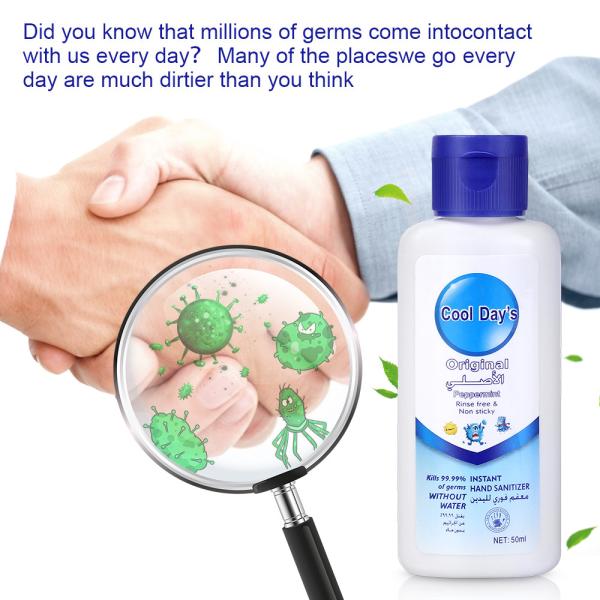 Hand Sanitizer Hand Soap Gel Refreshing Antibacterial Disposable Portable Quick Drying No Water Required Moisturizing G