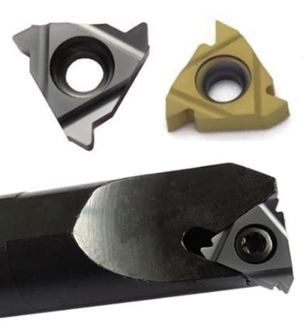 TT32R6003 ISO Carbide Threading Inserts PVD Coating 10pcs/ Box