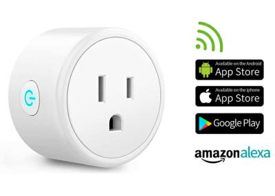 Tomada esperta Mini Outlet Compatible com Amazonas Alexa e assistente de Google