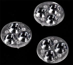 Lente de luz interior de alta transmissão PC LED com distribuição de luz m