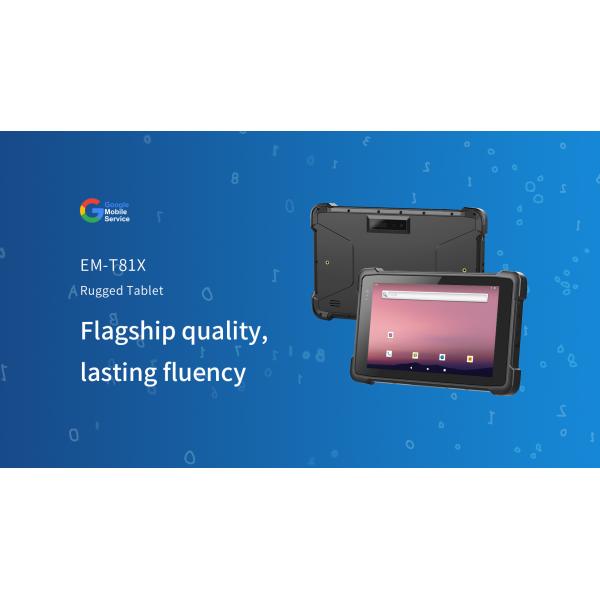 Водостойкий IP65 8-дюймовый прочный планшет с NFC и ARM Octa-Core процессором Android 10