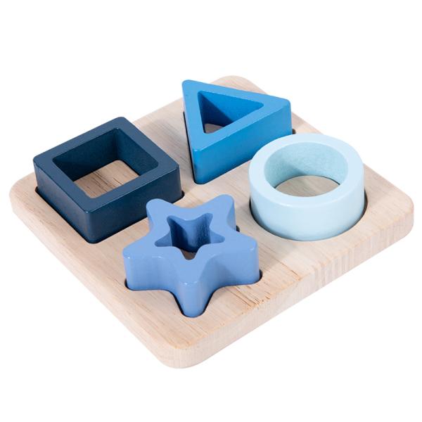 Early Learning Shape Cognition Wooden Puzzle Preschool Educational Toys Children Sensory Educational Toy