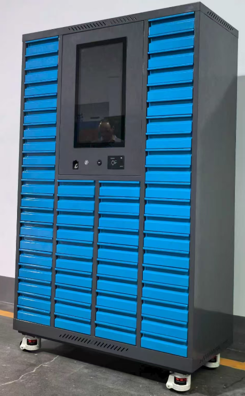 60 Drawers RFID Technology Tooling Cabinet Inventory Solution, Extendable storage capacity