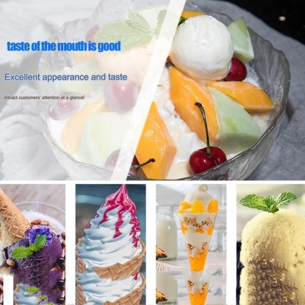 4.5L*2 Container Capacity Ice Cream Cone Making Machine with Multifunctional LED Display