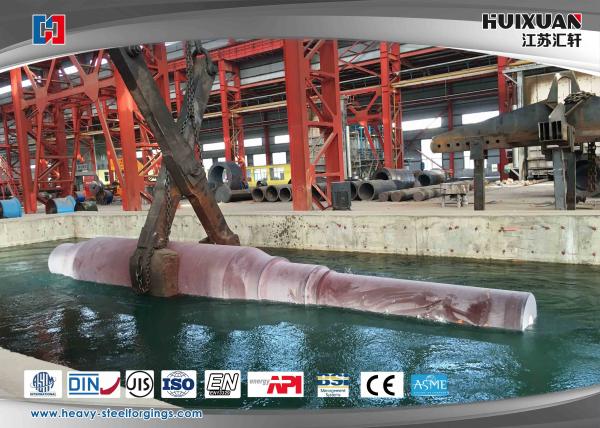 34CrNiMo6 ASTM Heat Treatment Forging Alloy Steel QT Shaft 8000T