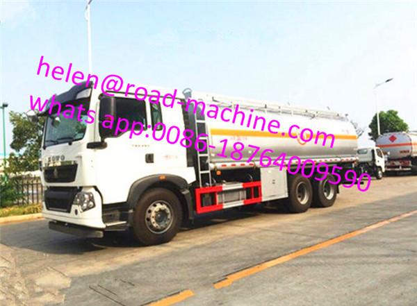Sinotruk Howo ZZ1267M464GE 6x6 20000 Liters 4275+1400mm Wheelbase Liquid Or Fuel Tanker Truck