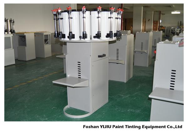 Fluid Management Manual Paint Colorant Dispenser High Accuracy With POM Plastic Canister
