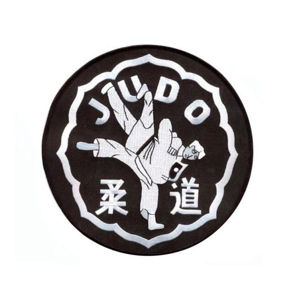 Polyester 49mm Logo Embroidery Patch